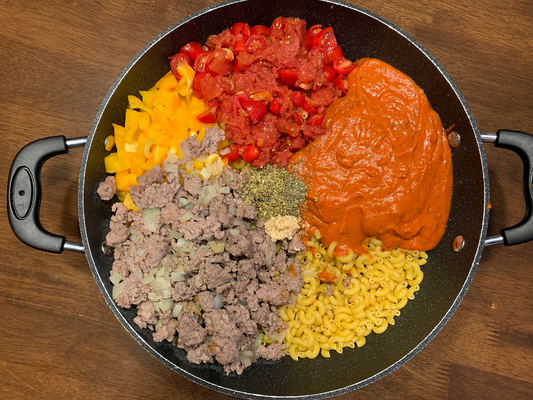 Macaroni à la viande One Pot