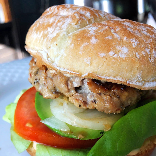Burger De Dinde Et Fromage De Chèvre - Ma Vie Simplifiee