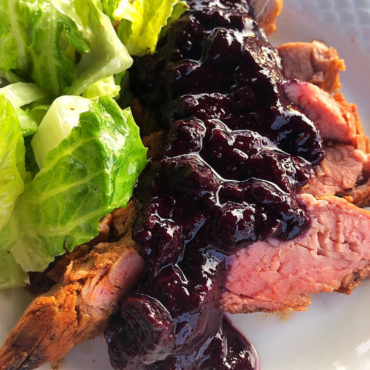 Filet de porc aux bleuets - Ma Vie Simplifiee