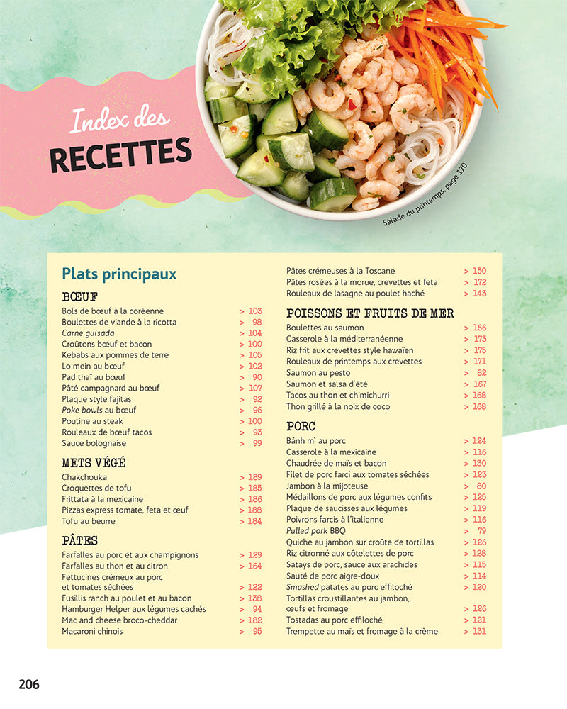 6 ingrédients, Toujours 2 repas (édition dédicacée)