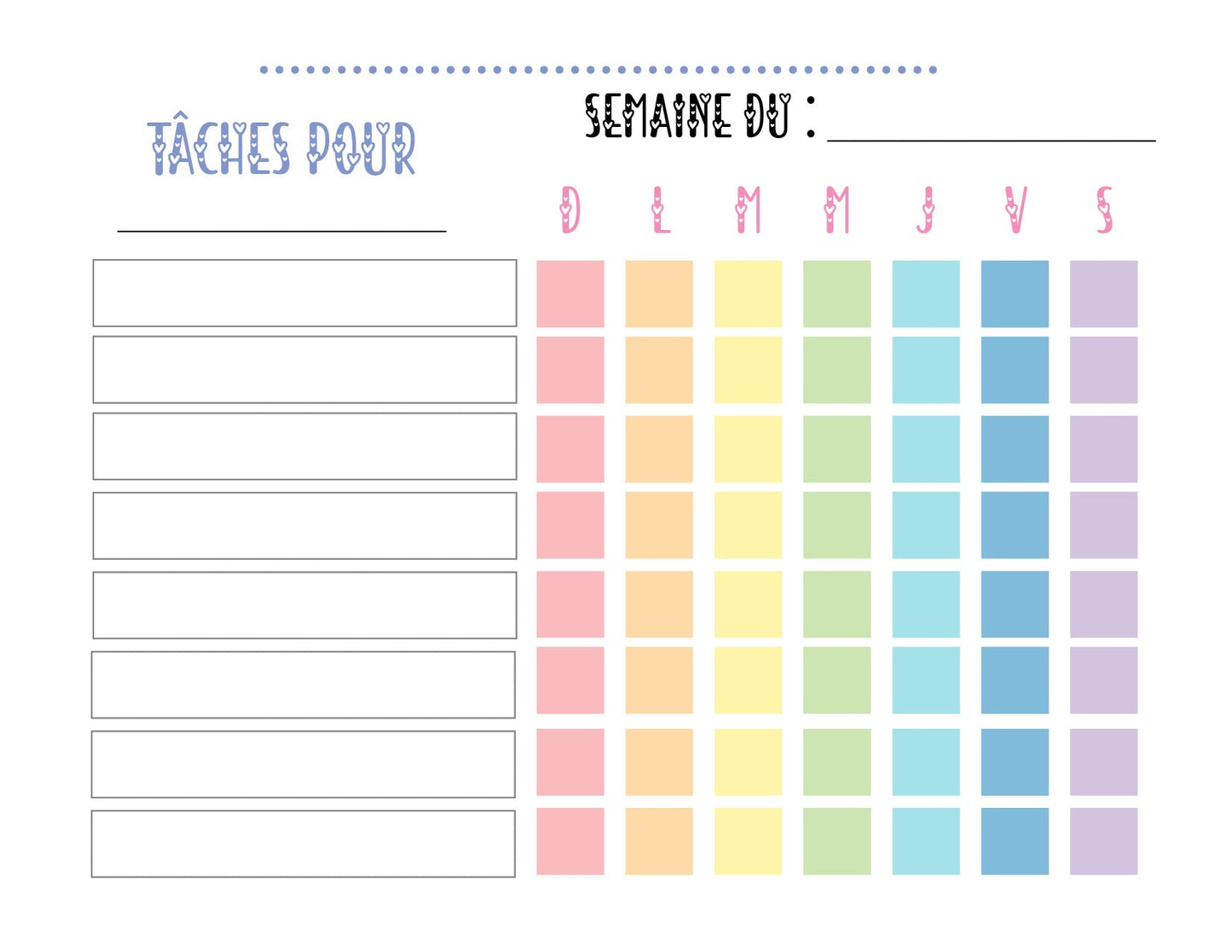 Ensemble imprimable Ma Vie Simplifiée - Ma Vie Simplifiee