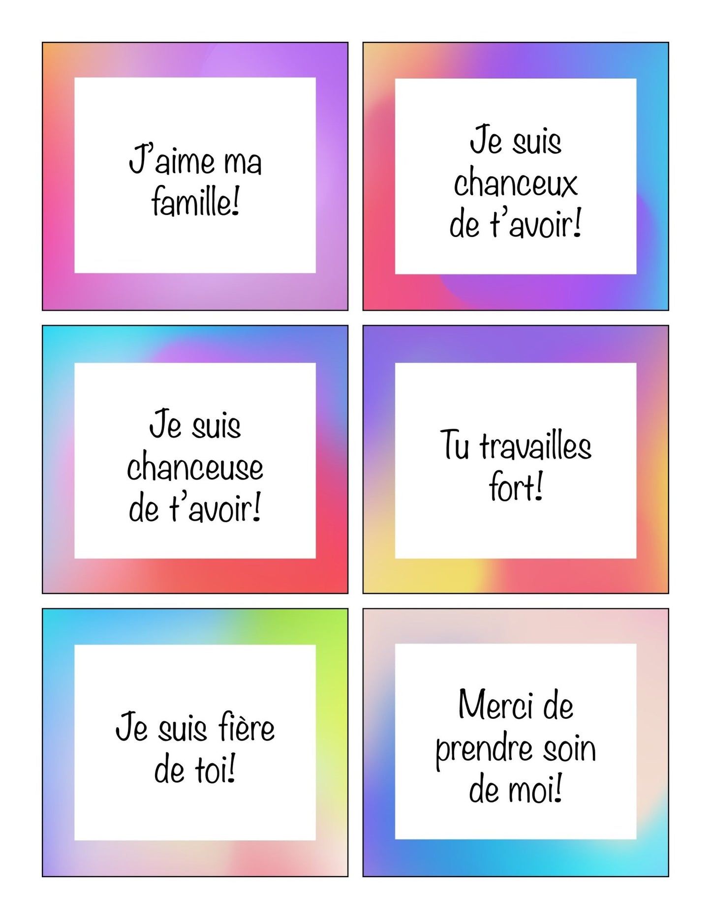 Mots de Boîte à Lunch pour les Parents - Ma Vie Simplifiee