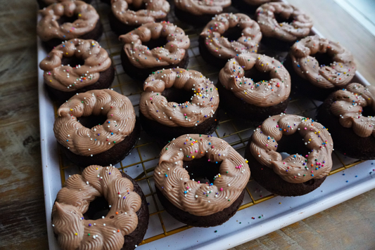 beignes au chocolat au four