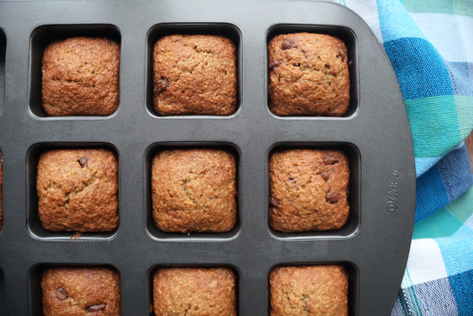muffins aux bananes et germe de blé