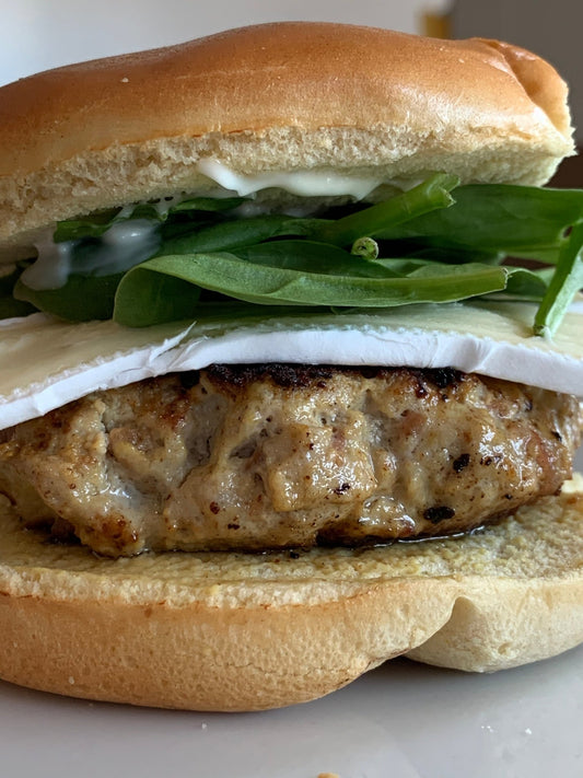 Burger De Porc, Jambon Et Brie - Ma Vie Simplifiee