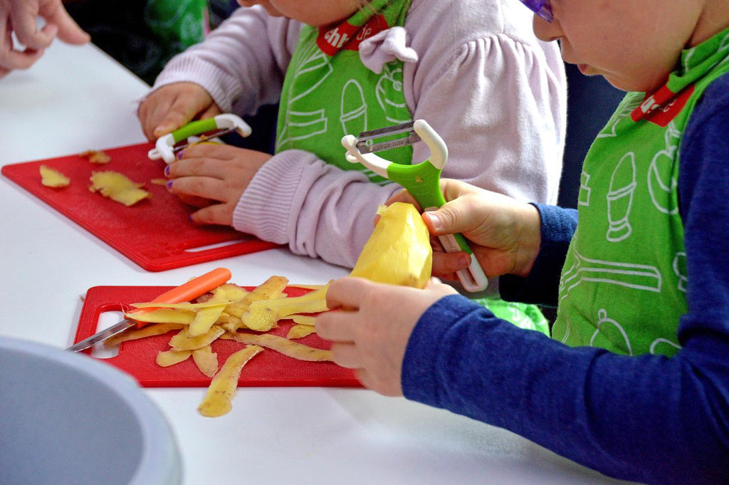 Cuisiner avec les enfants (Par groupe d'âge)