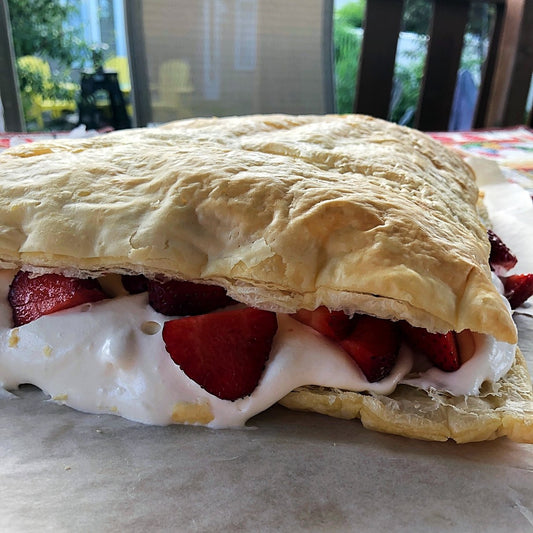 Feuilleté Aux Fraises - Ma Vie Simplifiee