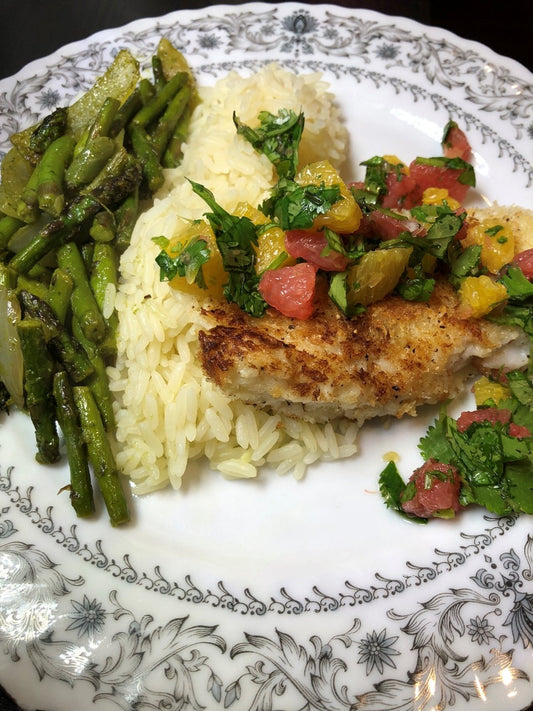 Filet De Morue, Salsa Aux Agrumes - Ma Vie Simplifiee
