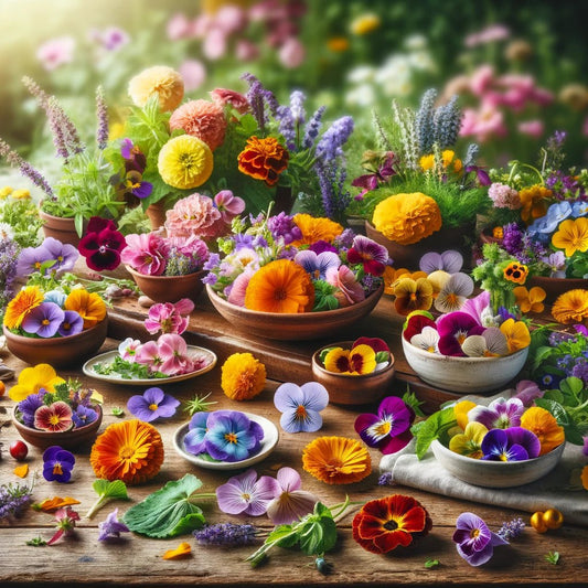 Manger vos fleurs - Ma Vie Simplifiee
