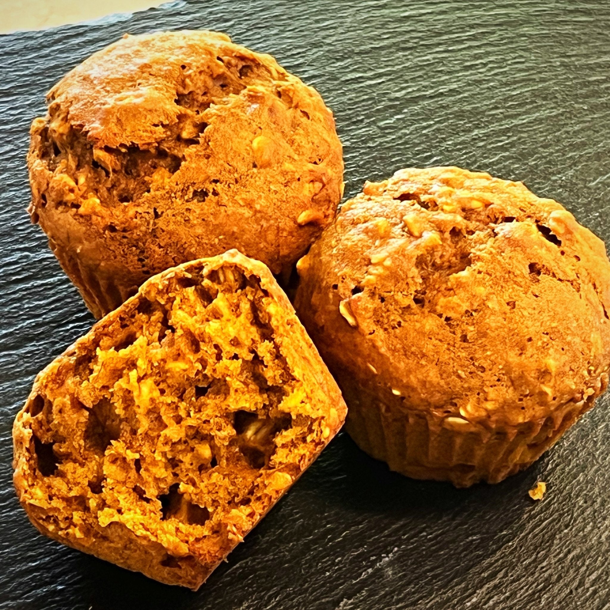 Muffins à la citrouille, banane et mélasse – Ma Vie Simplifiee
