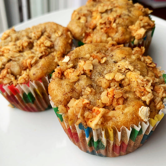 Muffins Aux Bananes, Croustade Aux Pommes - Ma Vie Simplifiee