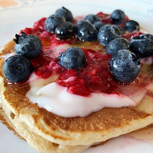Pancakes au yogourt grec - Ma Vie Simplifiee