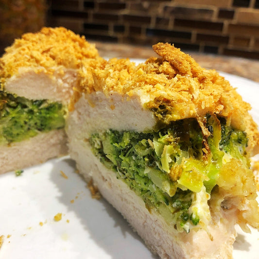 Poitrine de poulet farcie au brocoli - Ma Vie Simplifiee