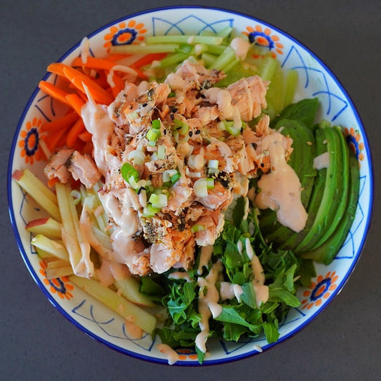 Poke Bowl au saumon cuit - Ma Vie Simplifiee