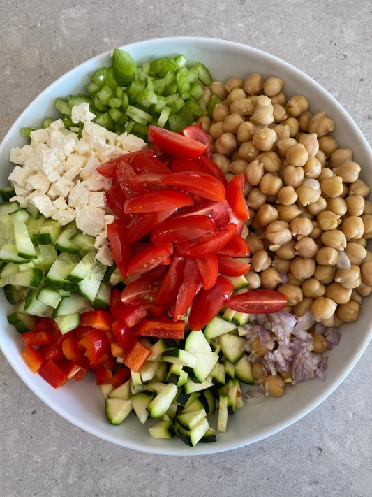 Salade De Couscous À La Grecque - Ma Vie Simplifiee