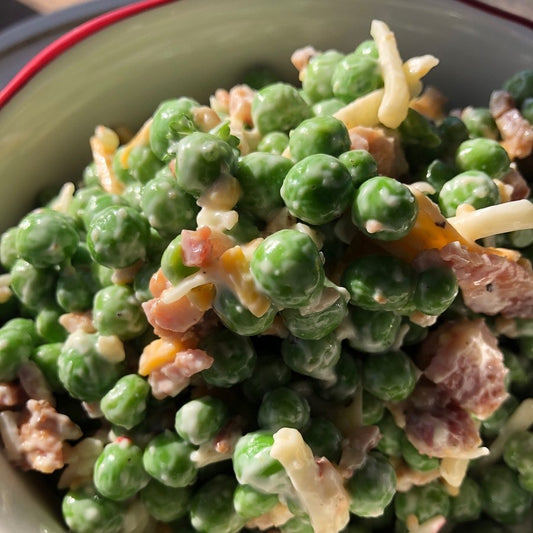 Salade De Petits Pois Verts Et Bacon - Ma Vie Simplifiee