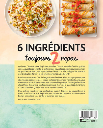 6 ingrédients, Toujours 2 repas (édition dédicacée)