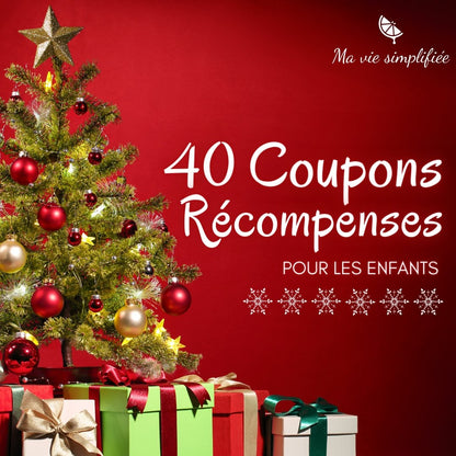 Coupons-Récompenses des Fêtes - Ma Vie Simplifiee