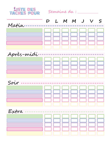 Ensemble imprimable Ma Vie Simplifiée - Ma Vie Simplifiee