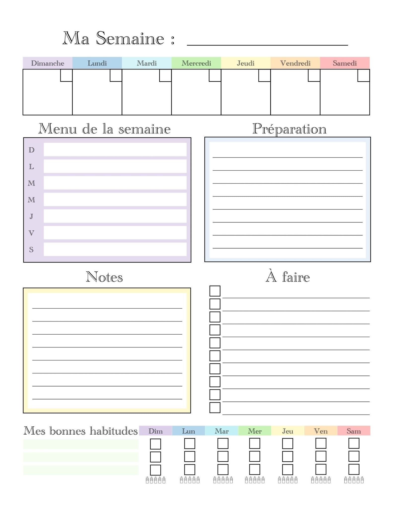 Forfait de la rentrée - Ma Vie Simplifiee