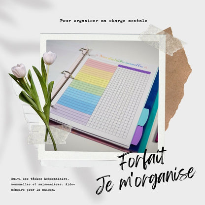 Forfait Je m'organise - Ma Vie Simplifiee