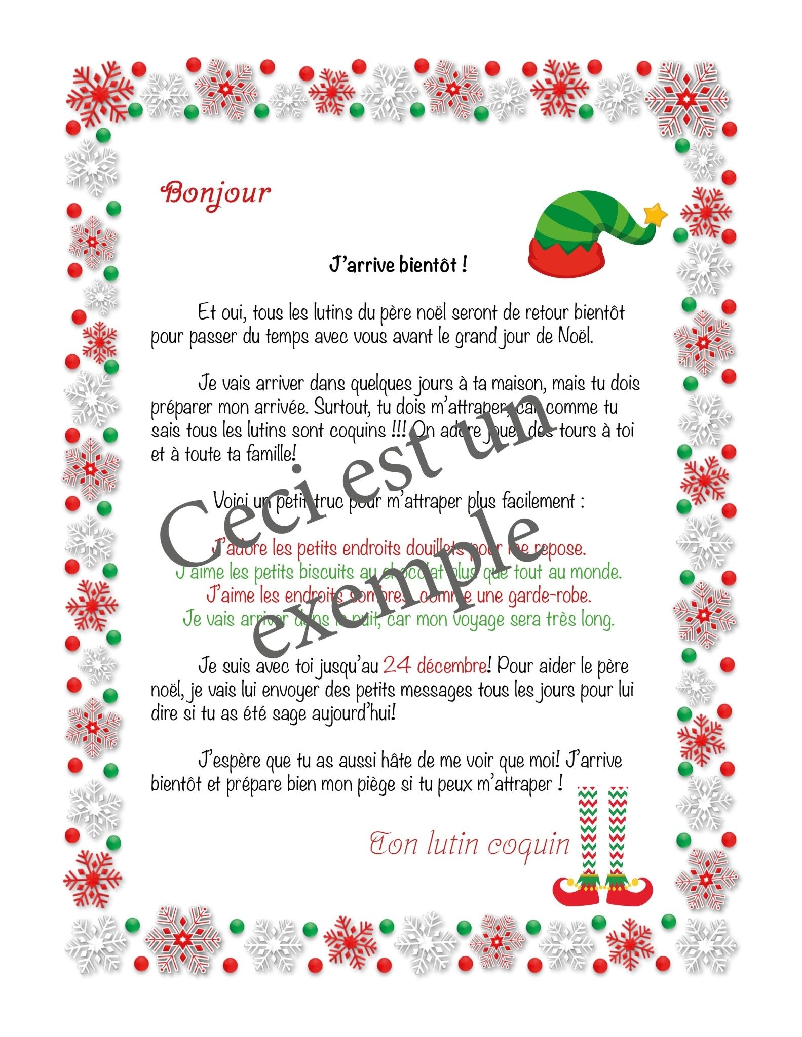 Le lutin s'invite (façon simplifiée) - Ma Vie Simplifiee