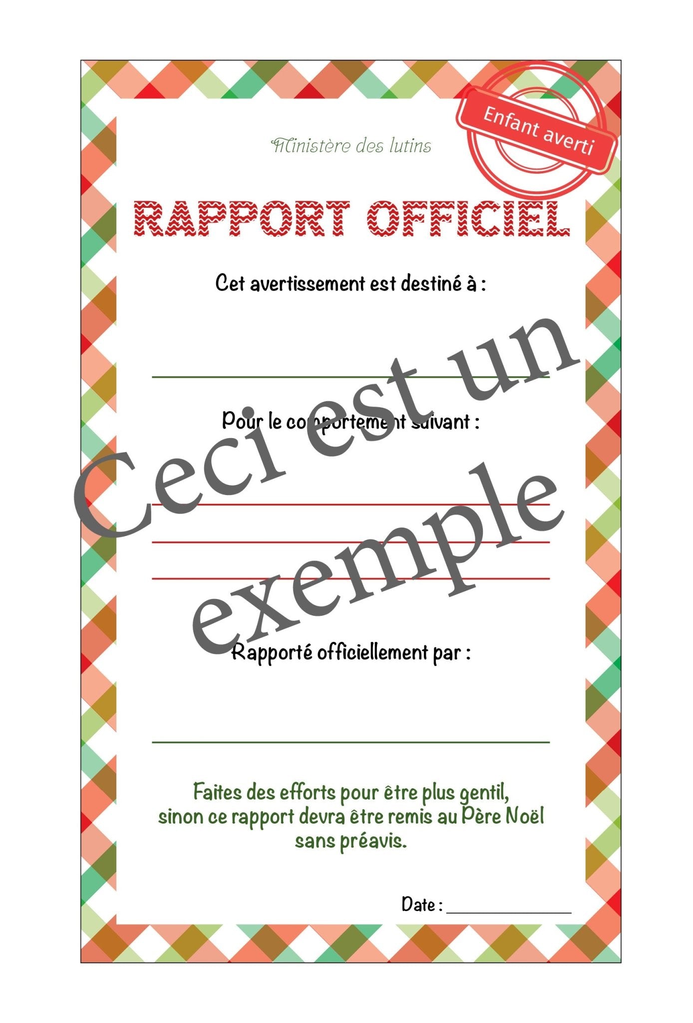 Le lutin s'invite (façon simplifiée) - Ma Vie Simplifiee