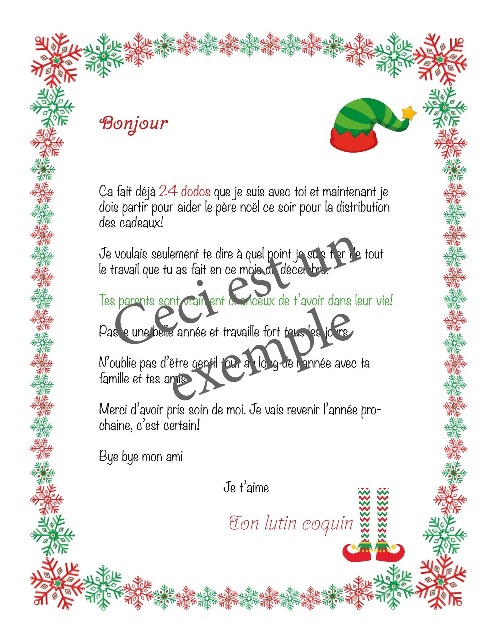 Le lutin s'invite (façon simplifiée) - Ma Vie Simplifiee