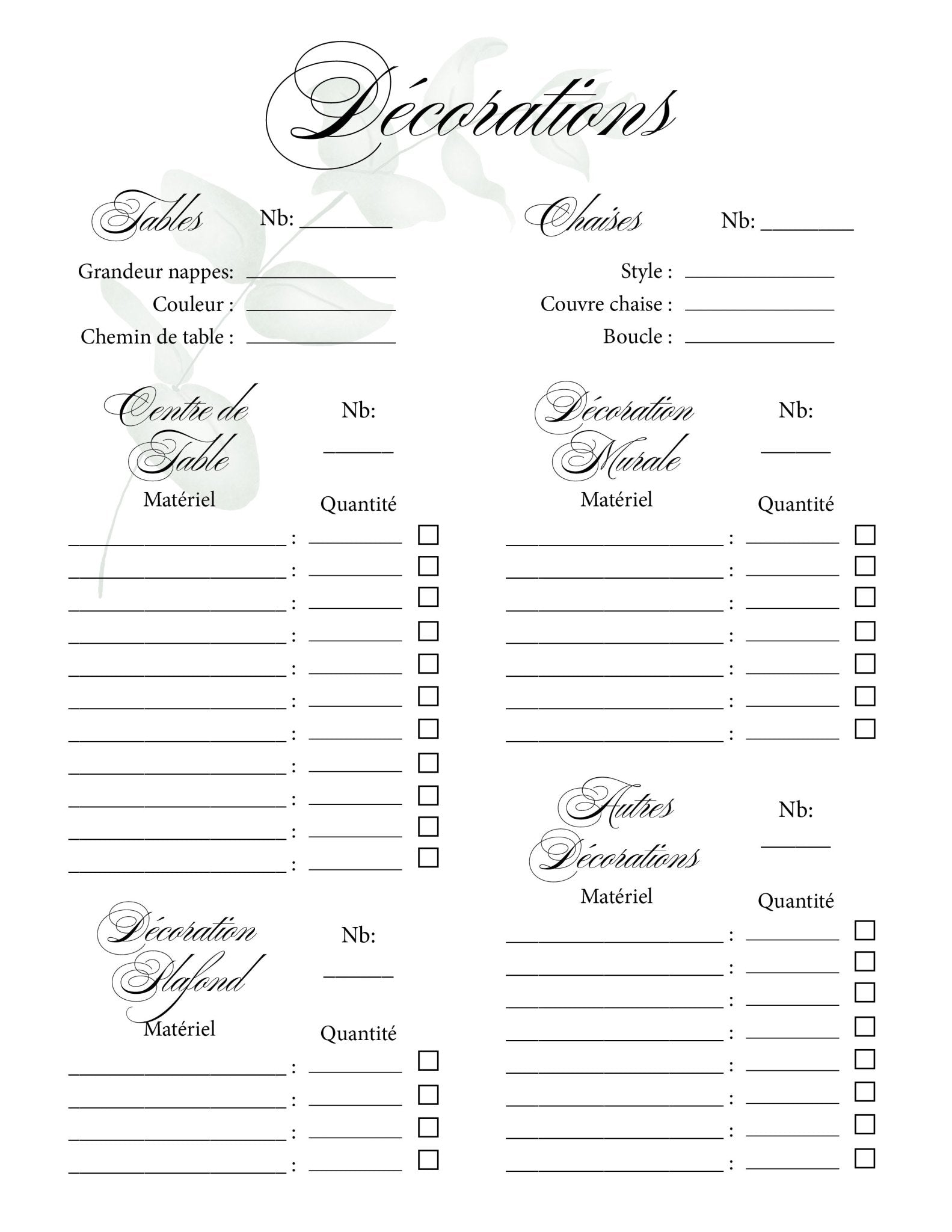 Planificateur de Mariage ultime - Ma Vie Simplifiee