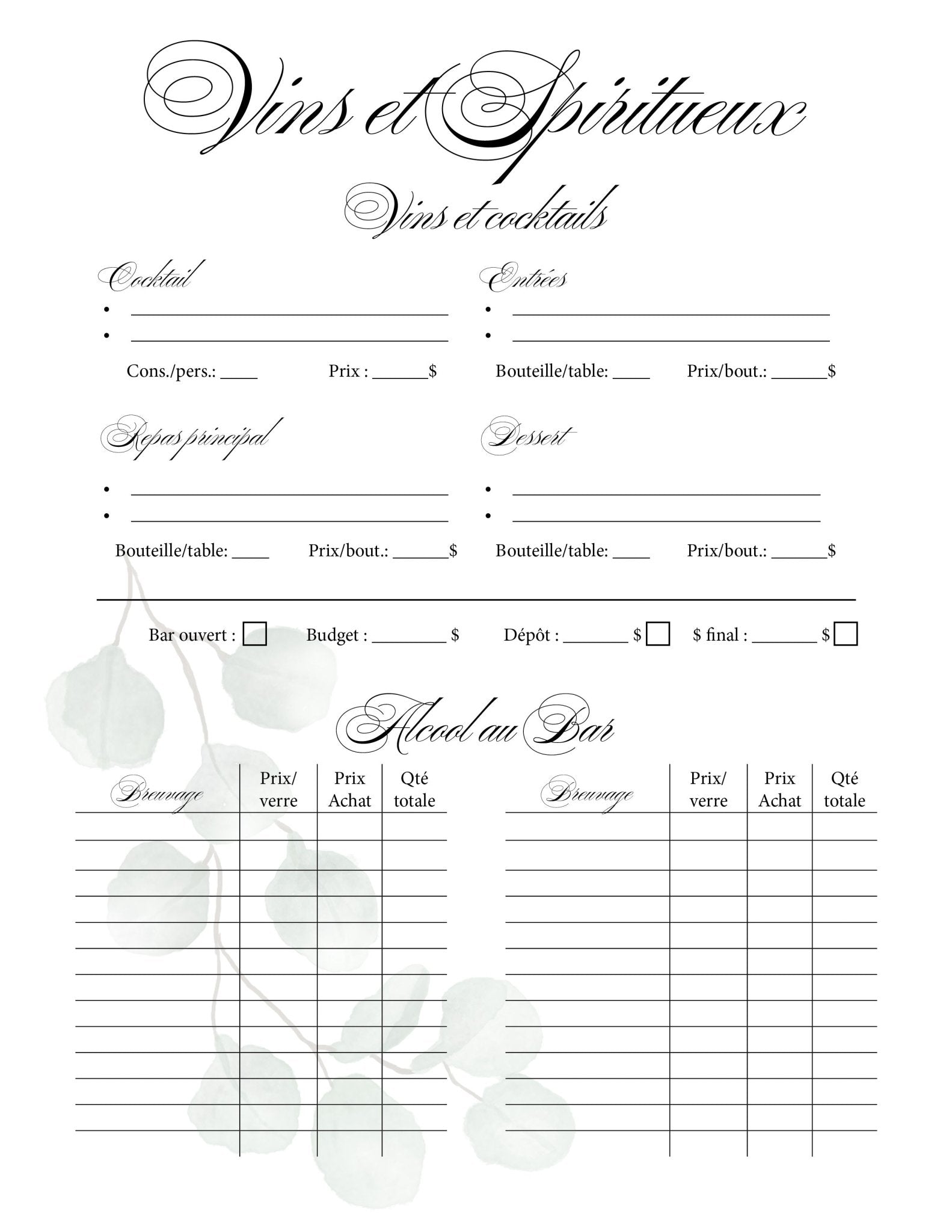 Planificateur de Mariage ultime - Ma Vie Simplifiee